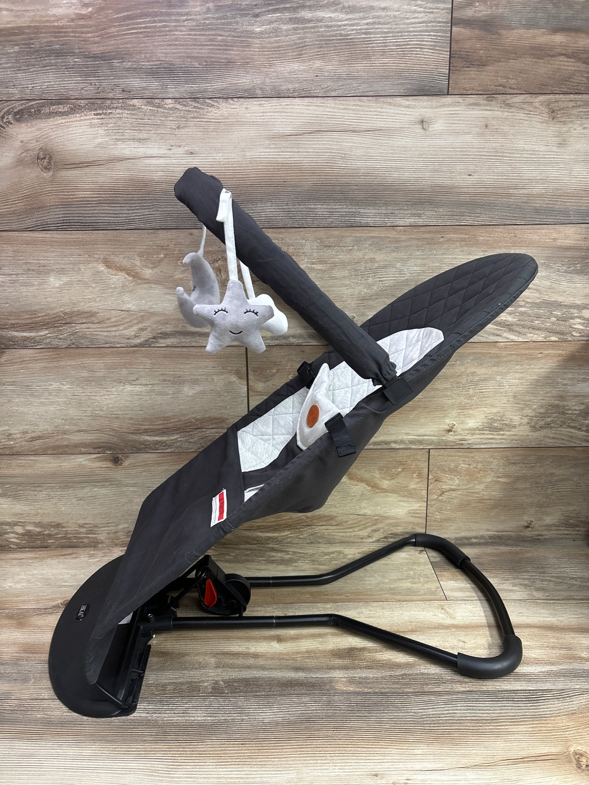 HKAI Portable Baby Bouncer, Grey