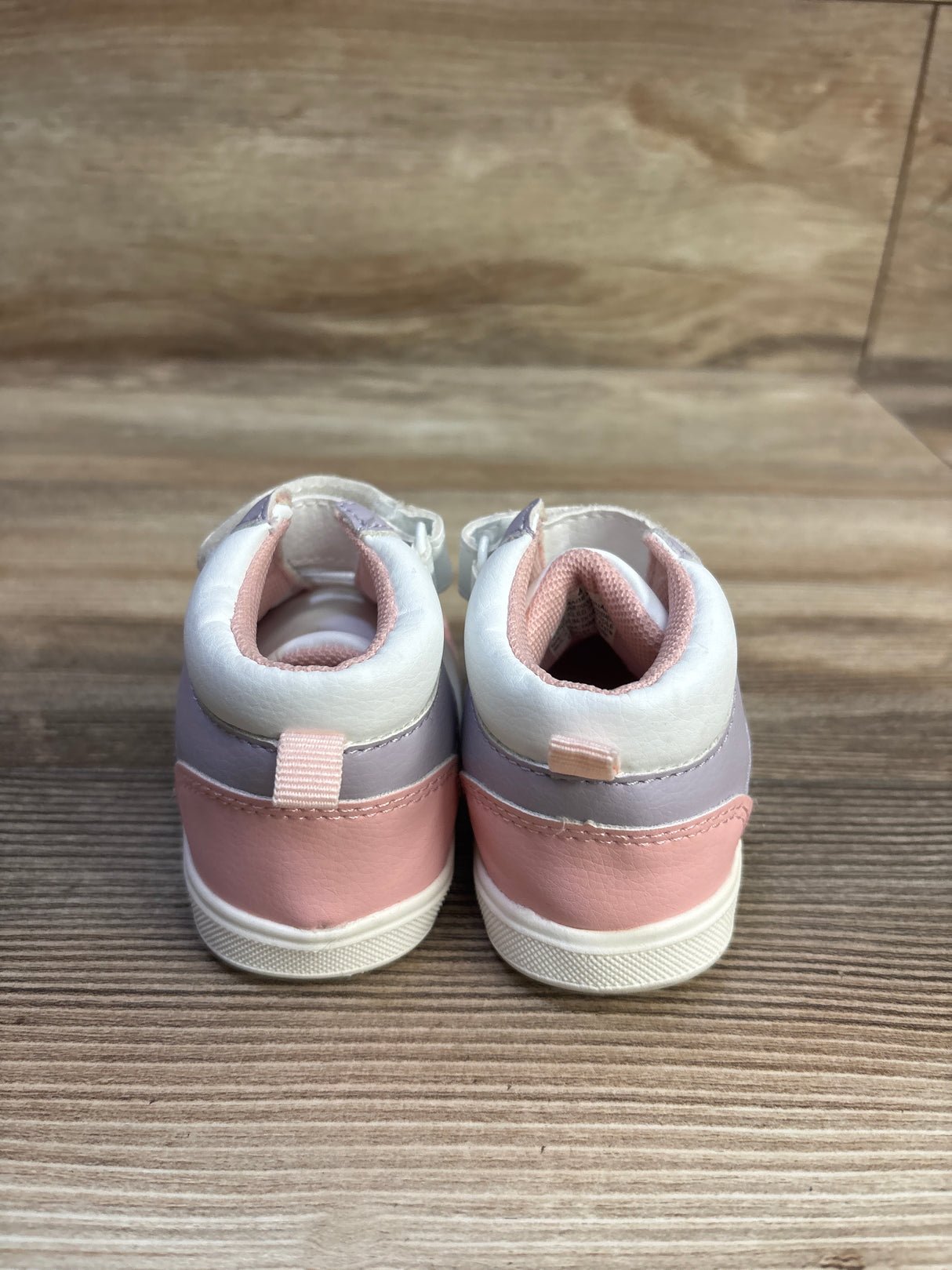 Children's Place First Steps Colorblock High Top Sneakers White sz 4c