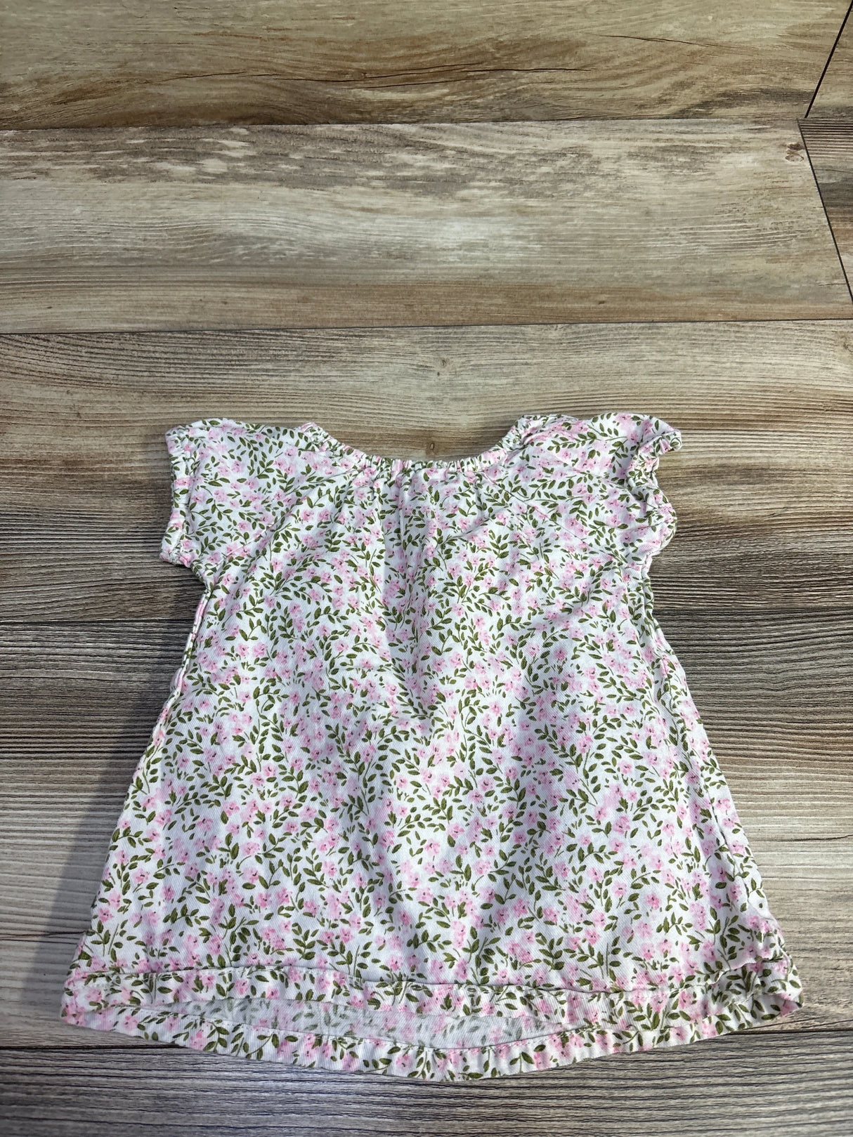 Floral Shirt White sz 3m