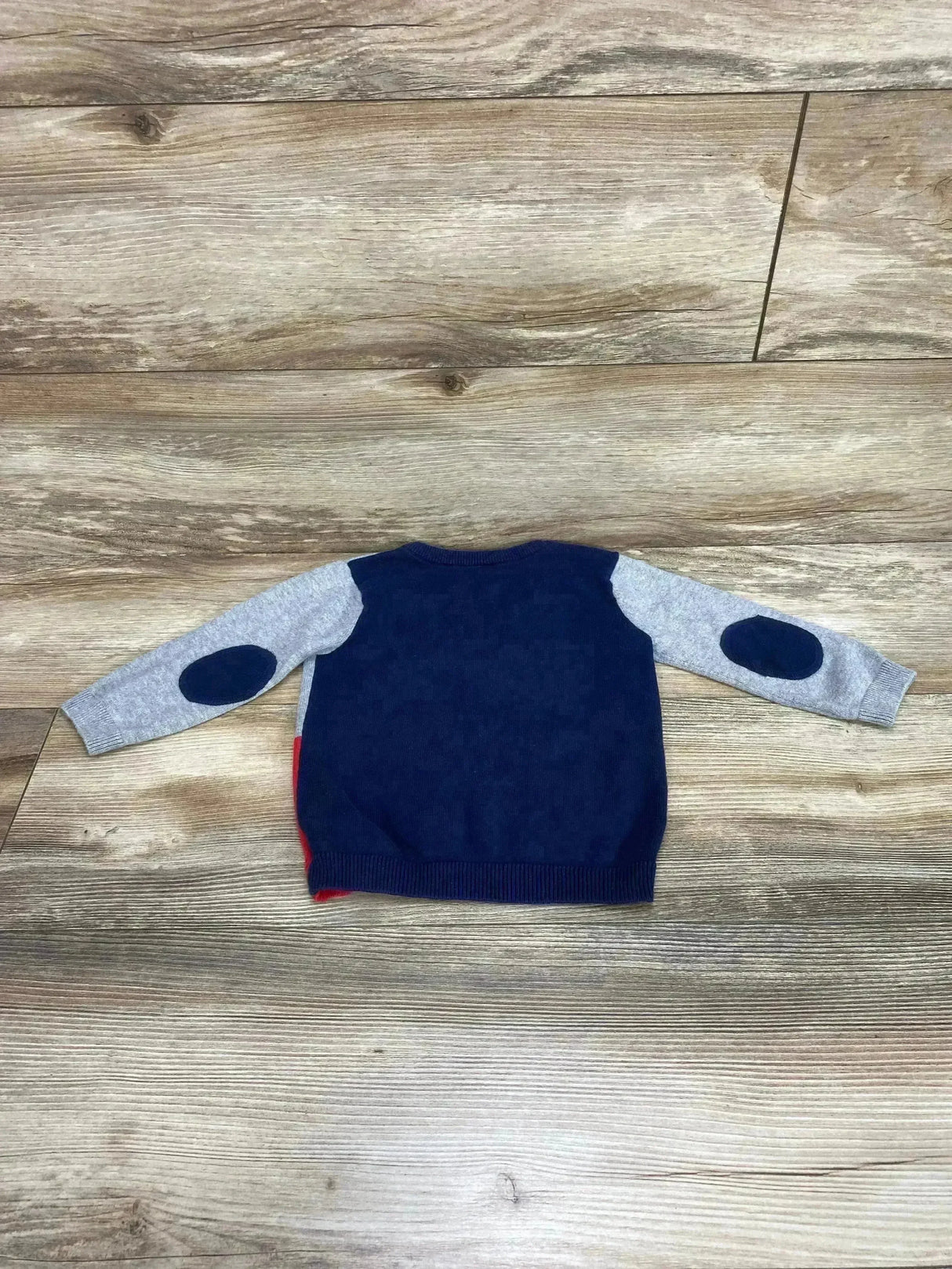 H&M Color Block V-Neck Cardigan Grey sz 9-12m - Me n Mommy To Be
