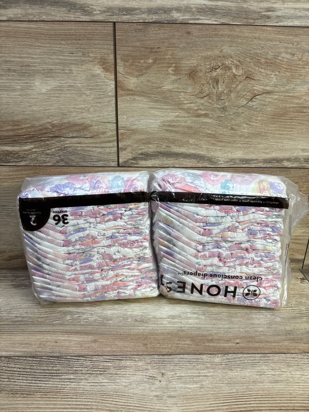 NEW Honest Clean Conscious Diapers Size 2 36ct