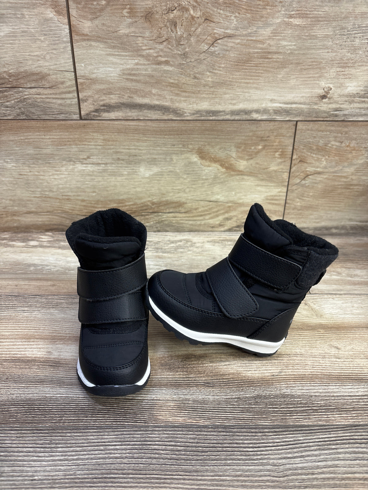 Weestep Easy-On Winter Snow Boots Black sz 6c