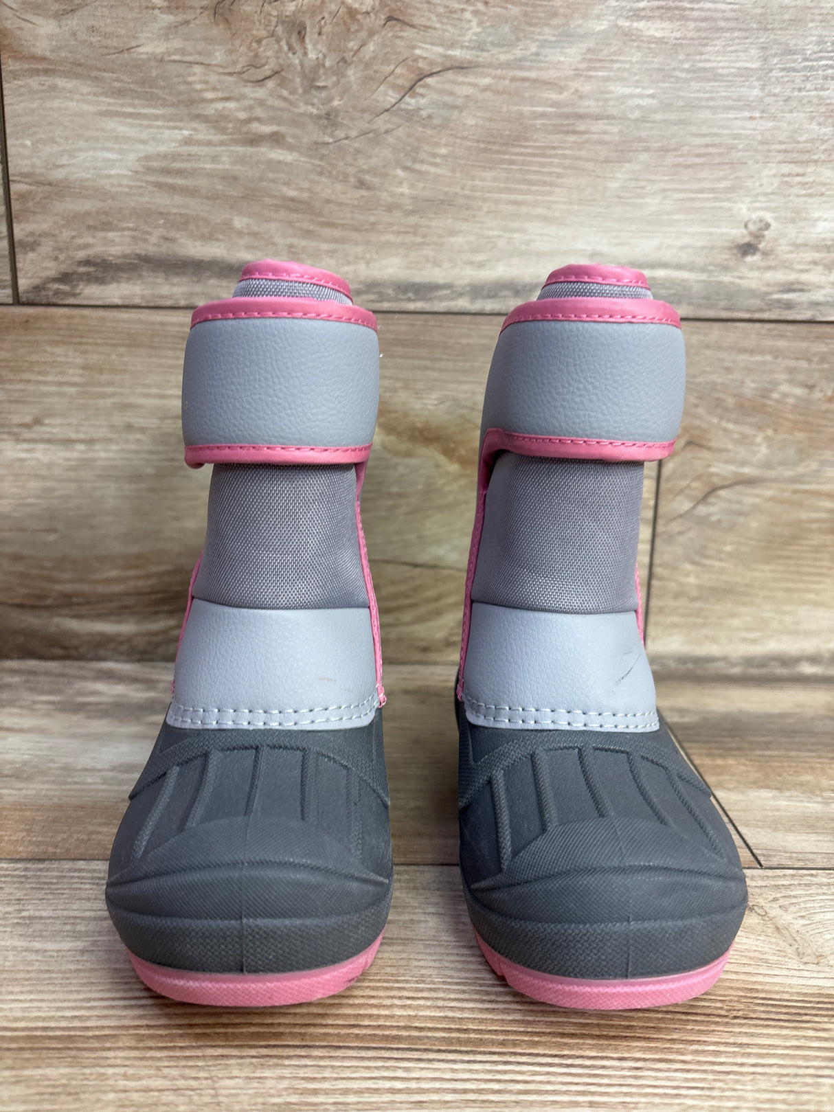 NWOT Cat & Jack Lenny Winter Snow Boots Grey sz 9c