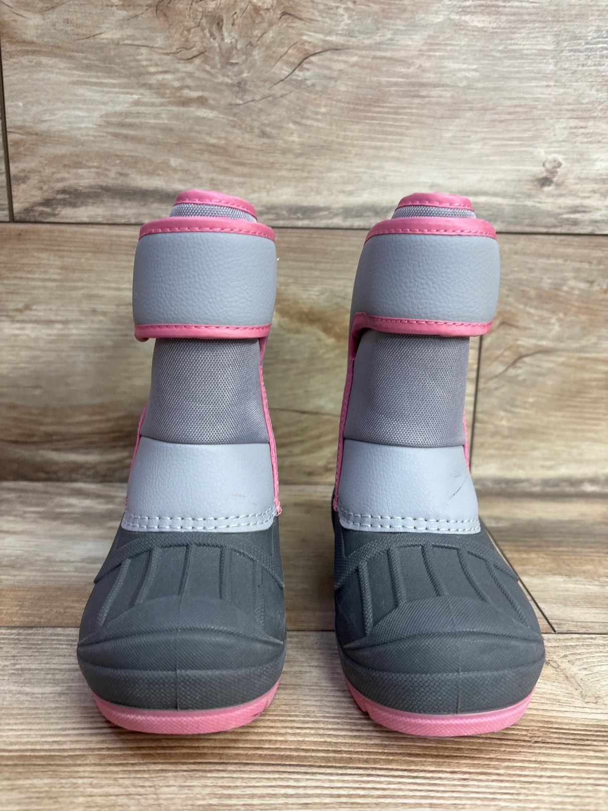 NWOT Cat & Jack Lenny Winter Snow Boots Grey sz 9c