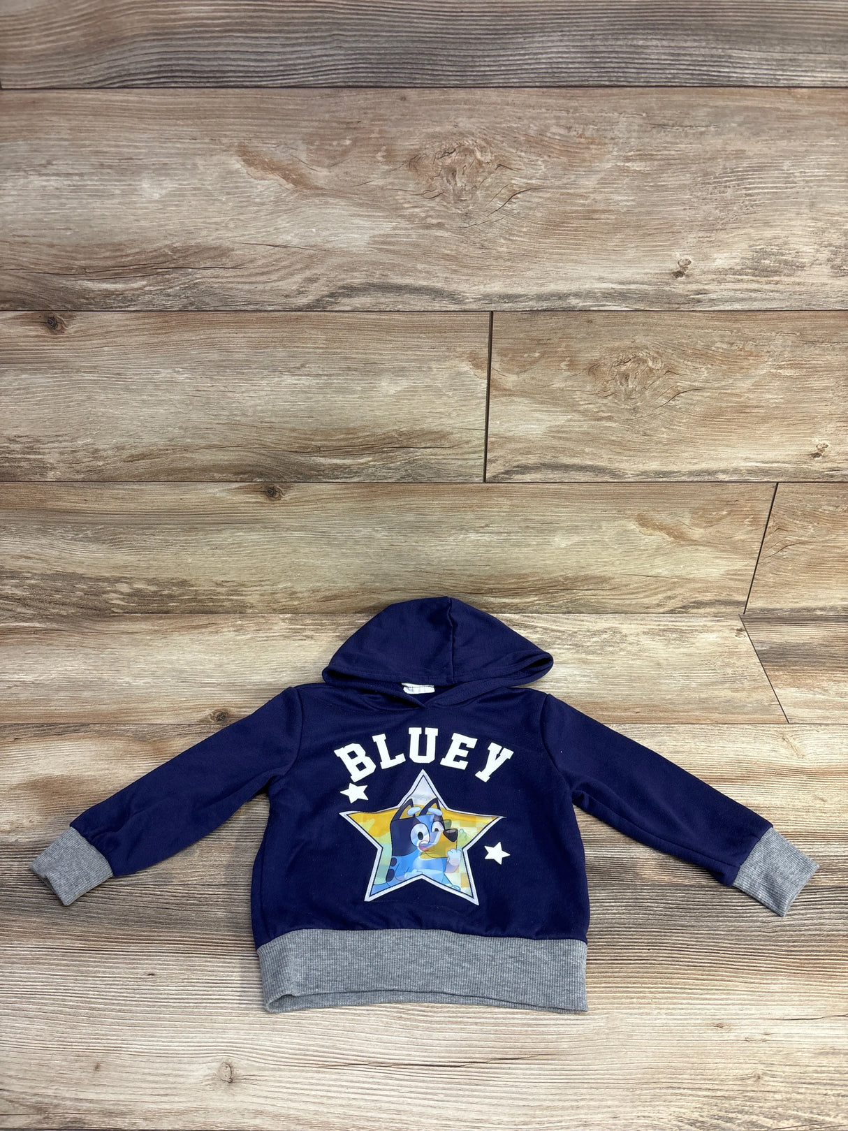 Bluey Pull Over Hoodie Blue sz 24m