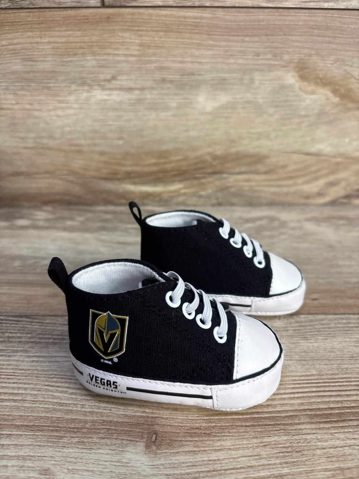 Vegas Golden Knights Pre-Walker Shoes sz 0-6m