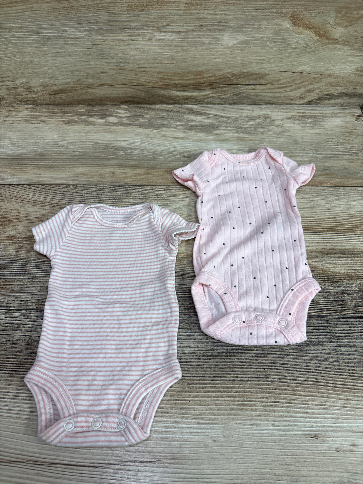 Child Of Mine 2pk Bodysuits Pink sz Preemie