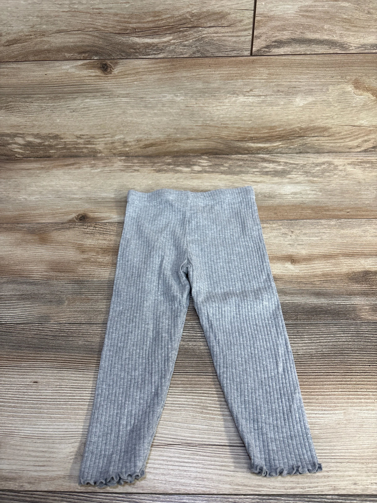 Adidas Ribbed Leggings Grey sz 2T