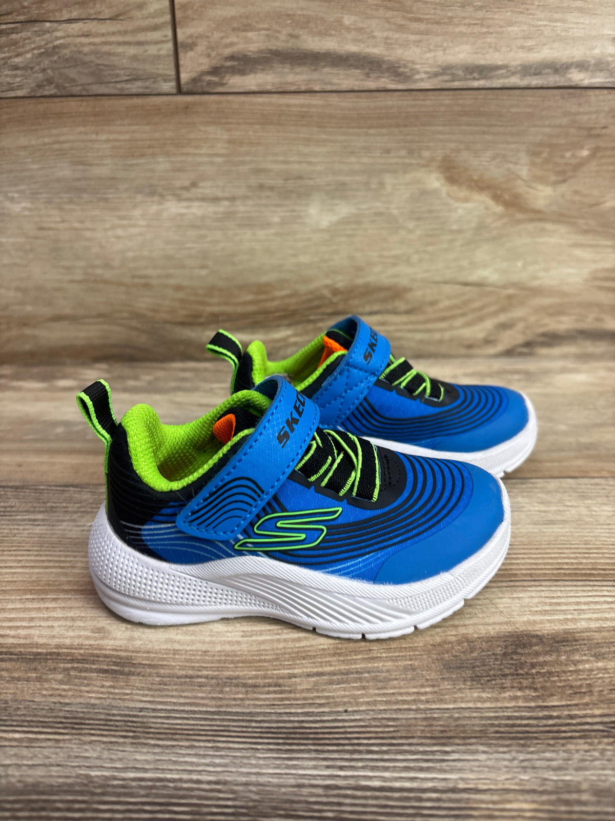 Skechers Microspec Advance Sneakers Blue sz 6c
