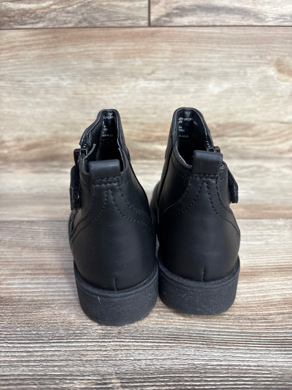 Wonder Nation Fashion Ankle Boots Black sz 9c