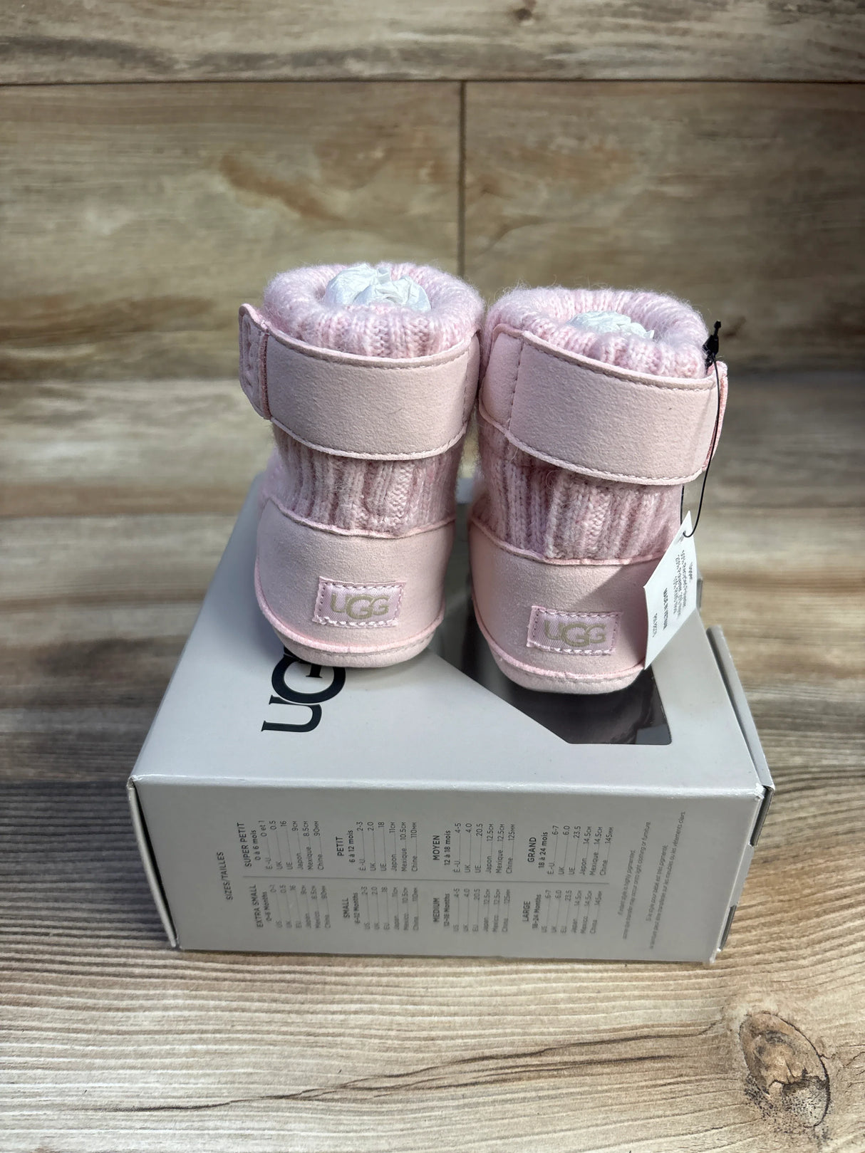 NEW Ugg Skylar Slipper Booties Pink sz 2/3c