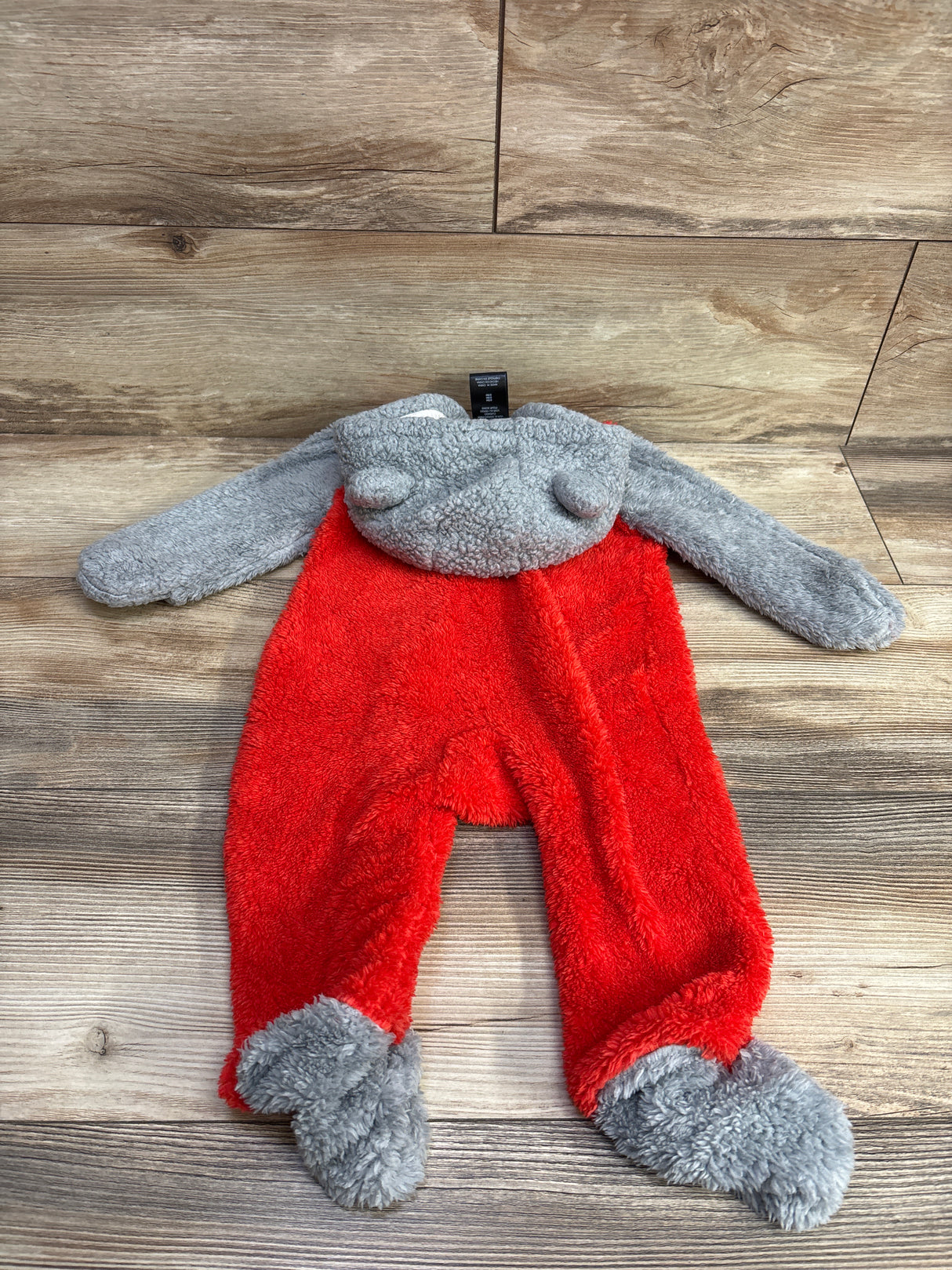 Kansas City Chiefs Game Nap Teddy Fleece Bunting sz 6-9m