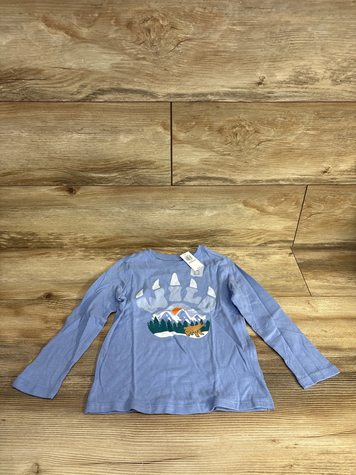 NEW Old Navy 'Wild' Shirt Blue sz 4T