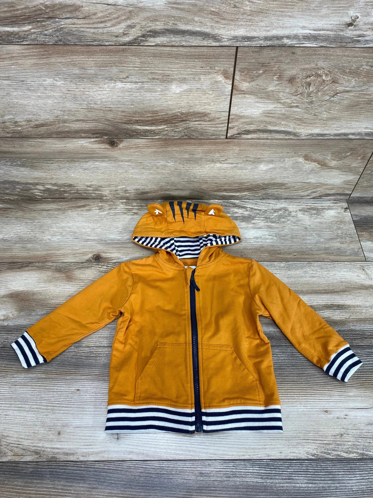 Tommy Bahama Full Zip Hoodie Orange sz 12m - Me n Mommy To Be