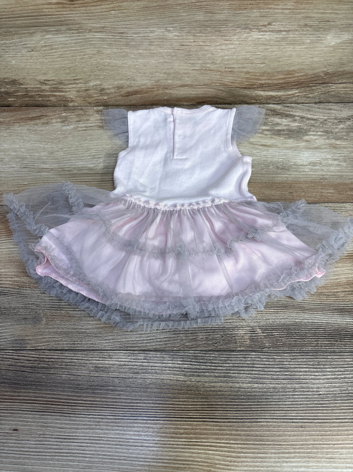Rene Rofe Tutu Bodysuit Dress Pink sz 0-3m - Me n Mommy To Be