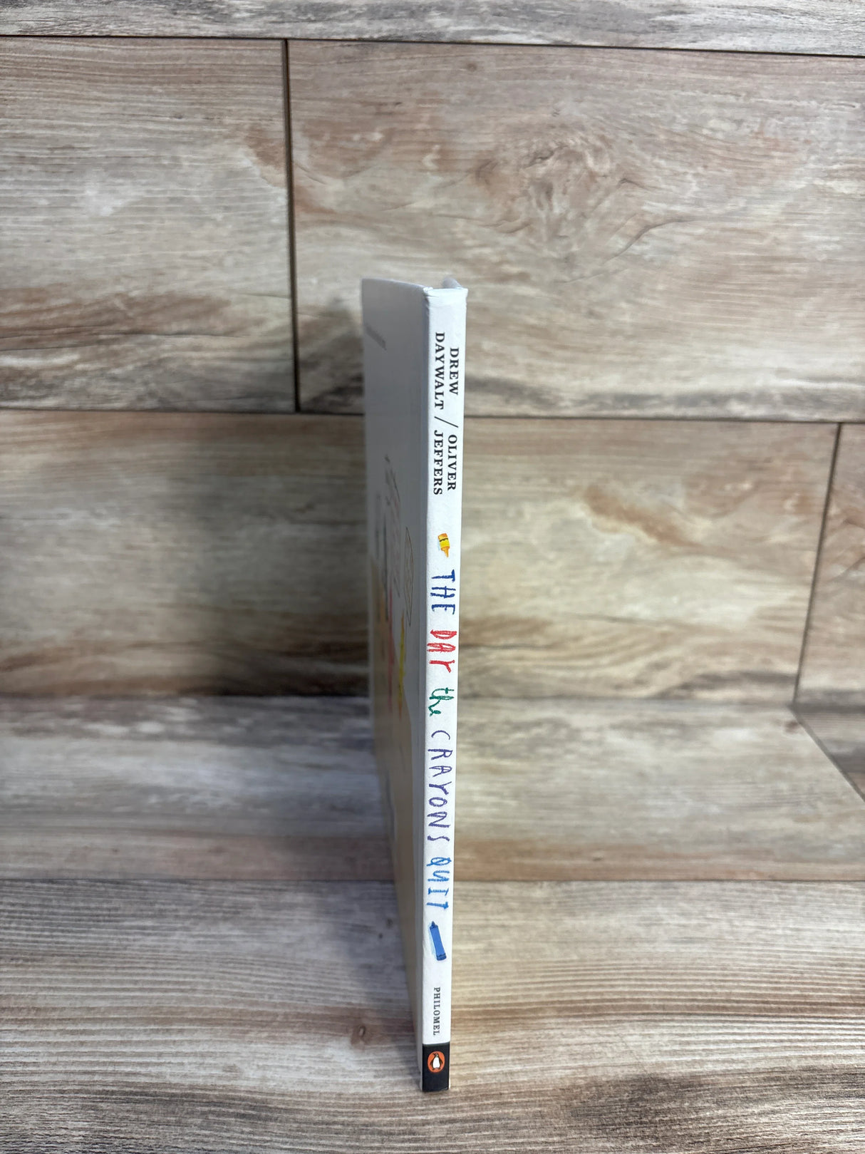 The Day the Crayons Quit Hardcover Book