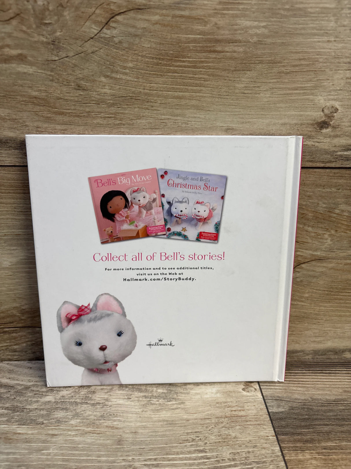 Bell's Big Move Interactive Storybook Hardcover Book
