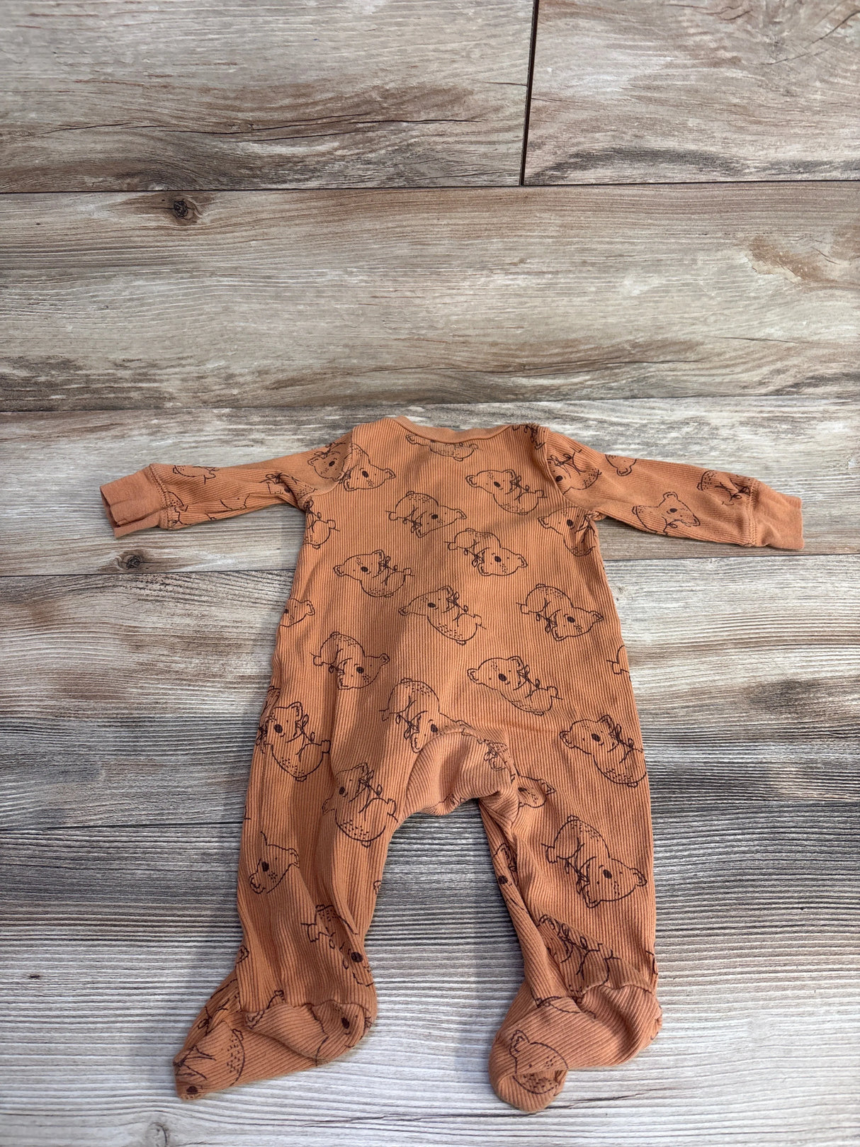 Carter's Koala Print Sleeper Brown sz 3m