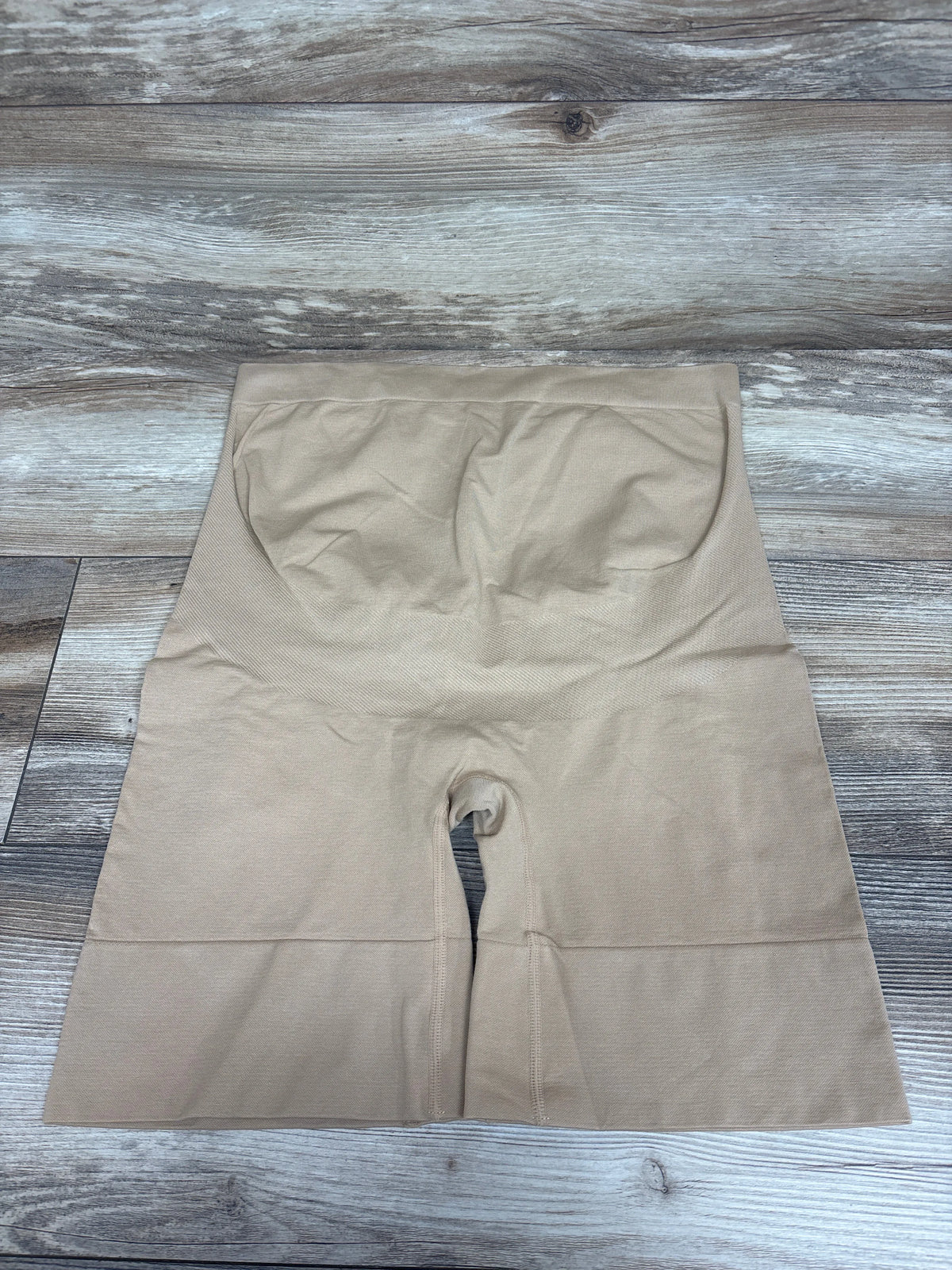 Maternity Belly Control Shorts Beige sz XL