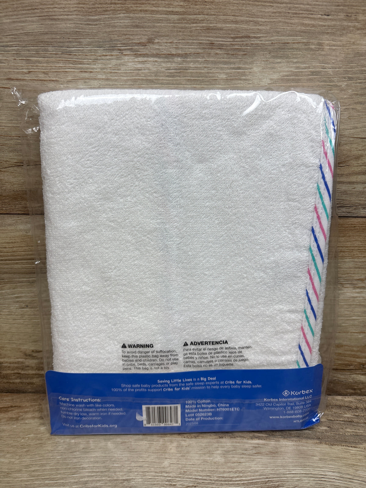 NEW ette cetera! by Cribs for Kids 3pc Hooded Towel Set