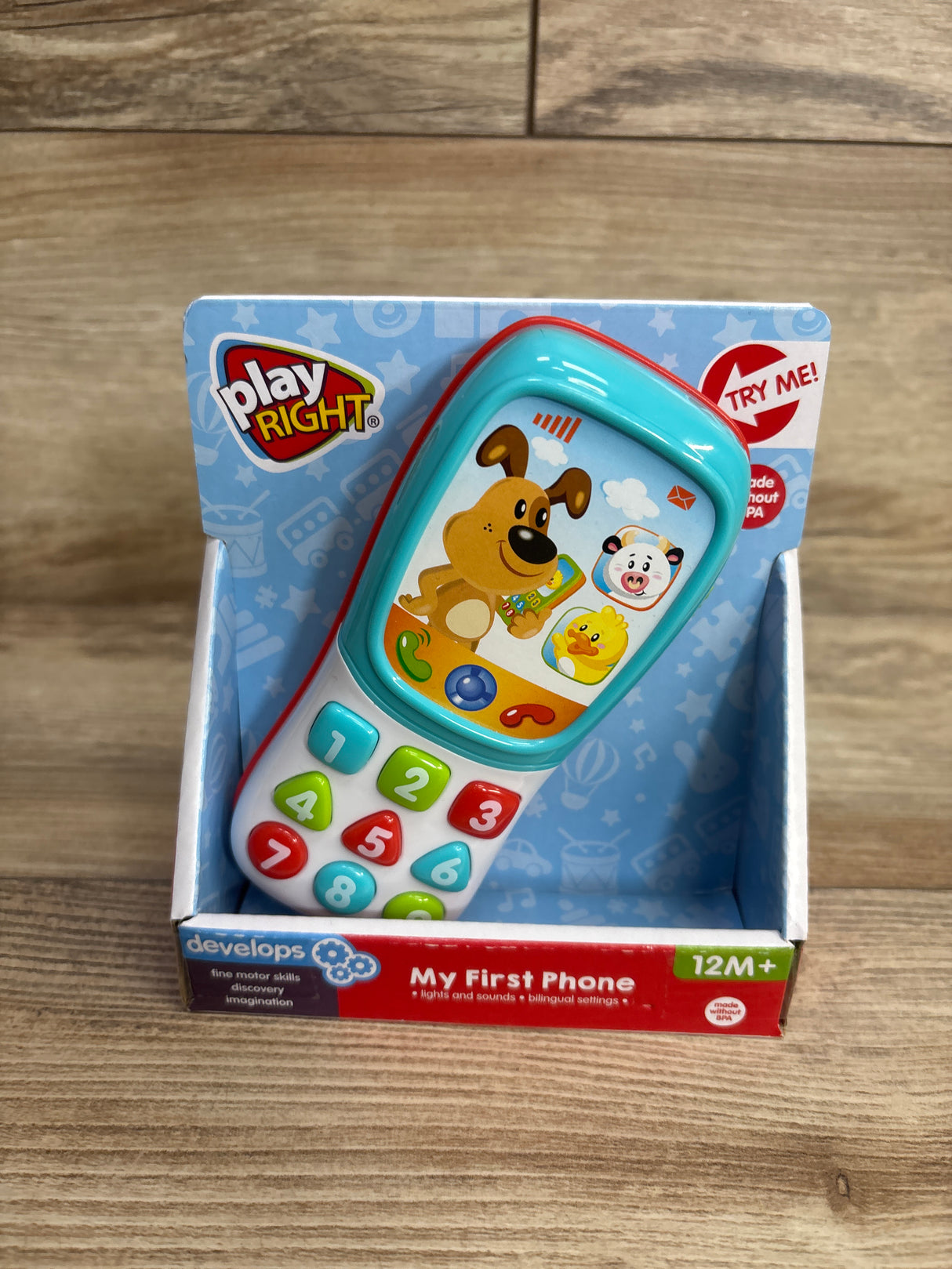 NEW Play Right My First Phone