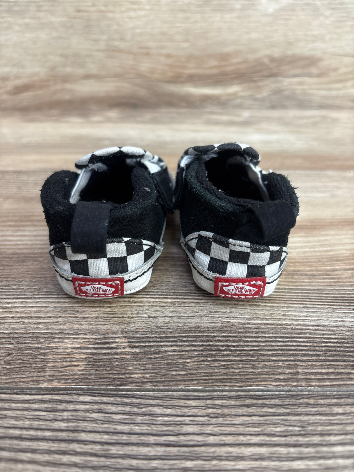 Vans Slip-On V Checkerboard Crib Shoes sz 3c