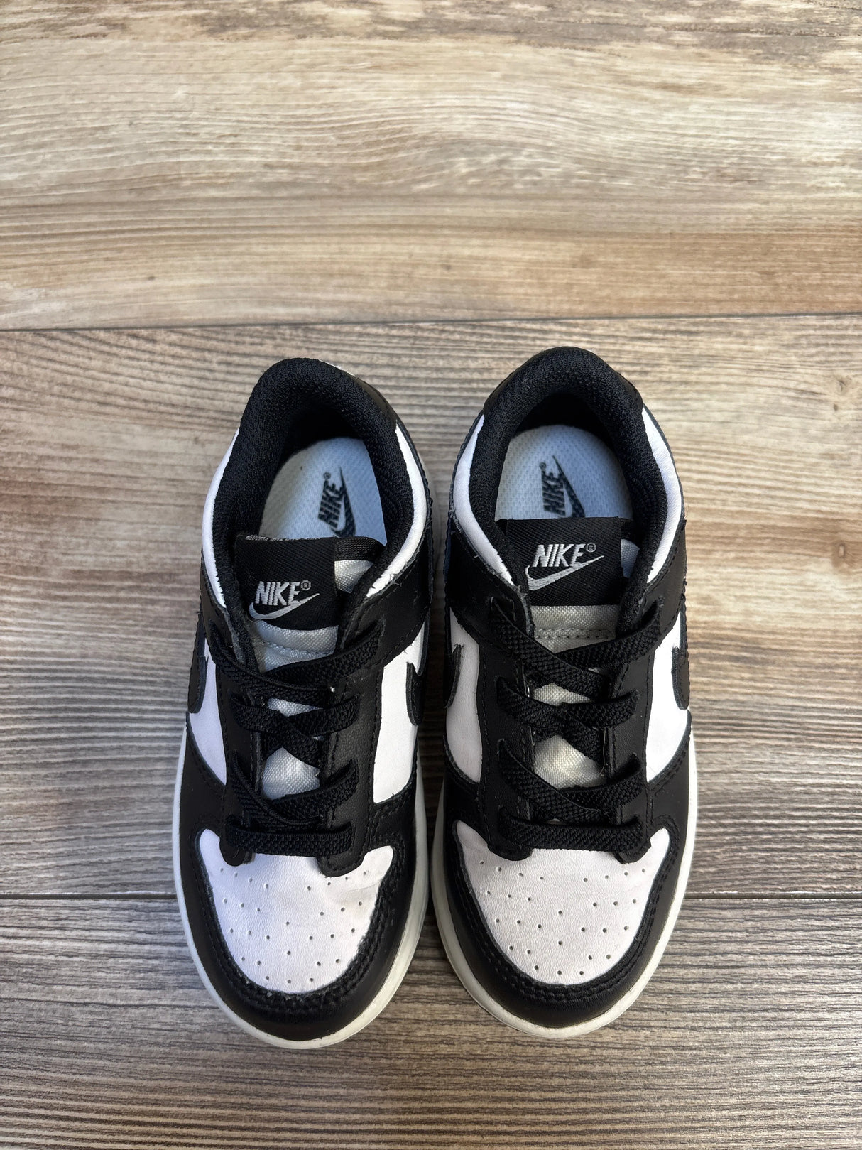 Nike Dunk Low TD 'White/Black White' Sneakers sz 9c