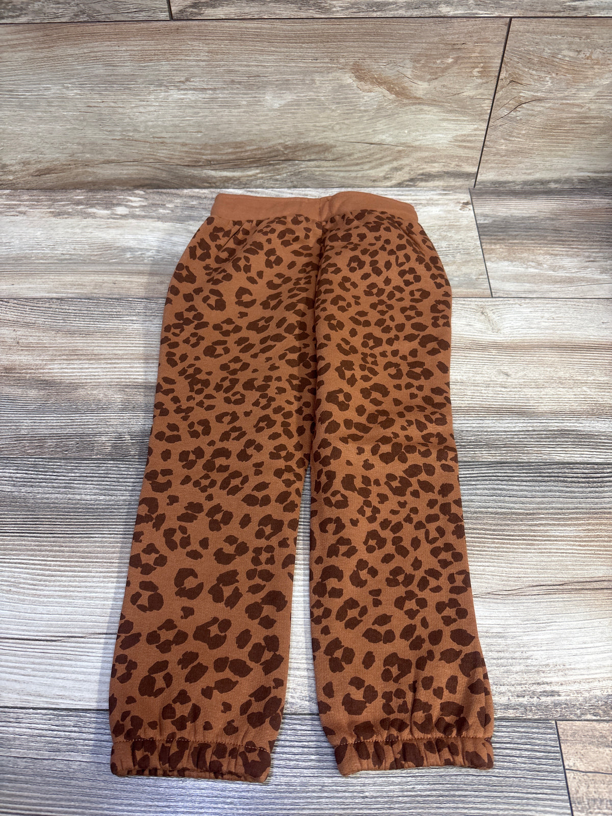 NWOT Okie Dokie Leopard Print Joggers Brown sz 3T