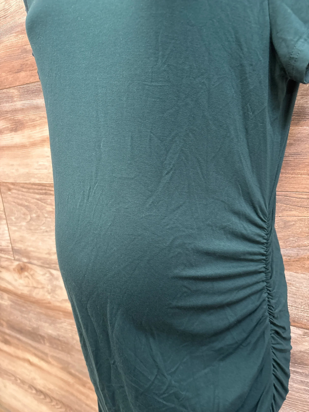 Smallshow Solid Bodycon Dress Green sz Large