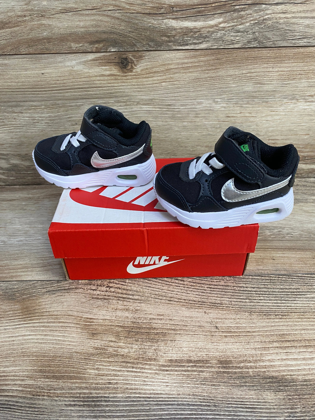 Nike Air Max SC TD 'Black Chrome' Sneakers sz 3c - Me n Mommy To Be