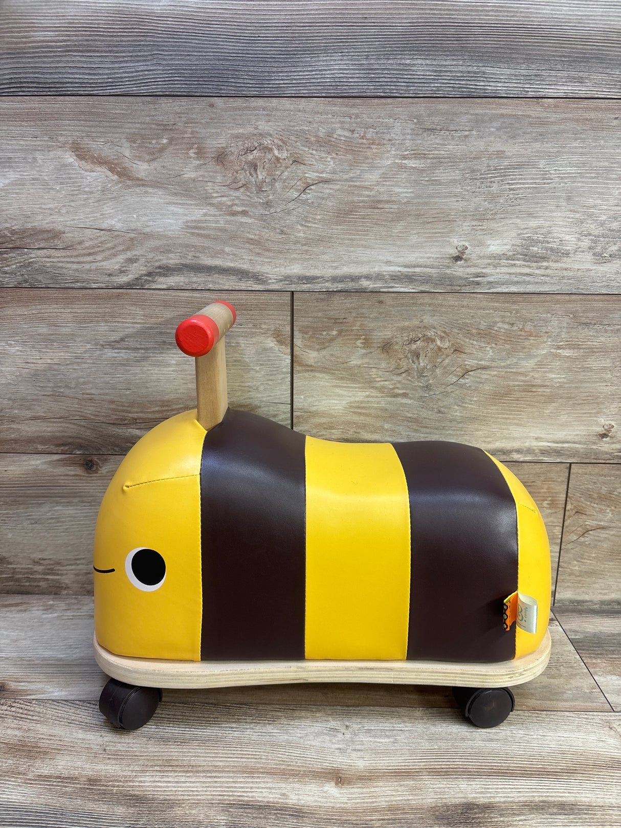 B. Toys Wooden Bee Ride-On, Boom Buggy