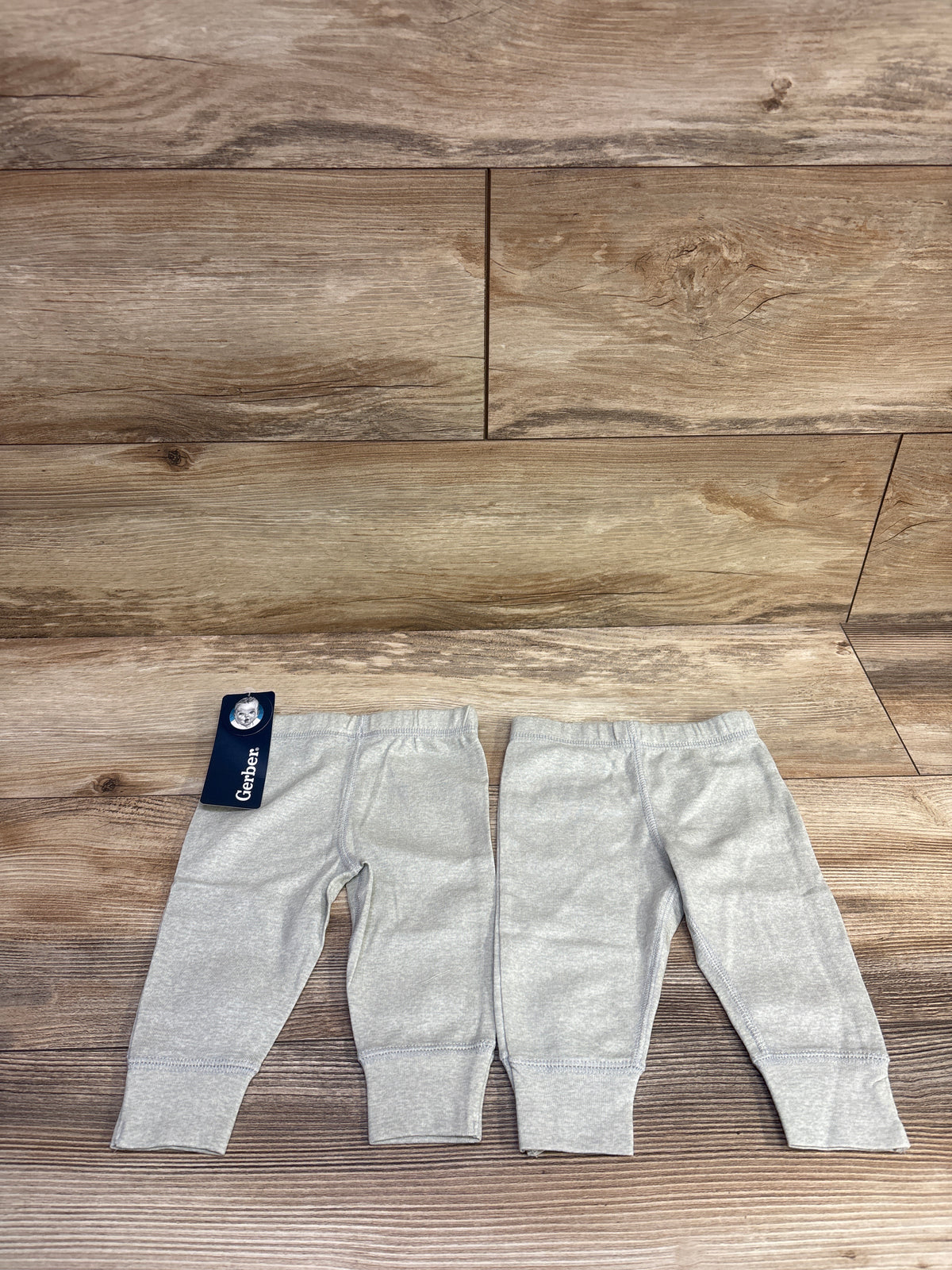 NEW Gerber 2pk Pants Sage sz 0-3m