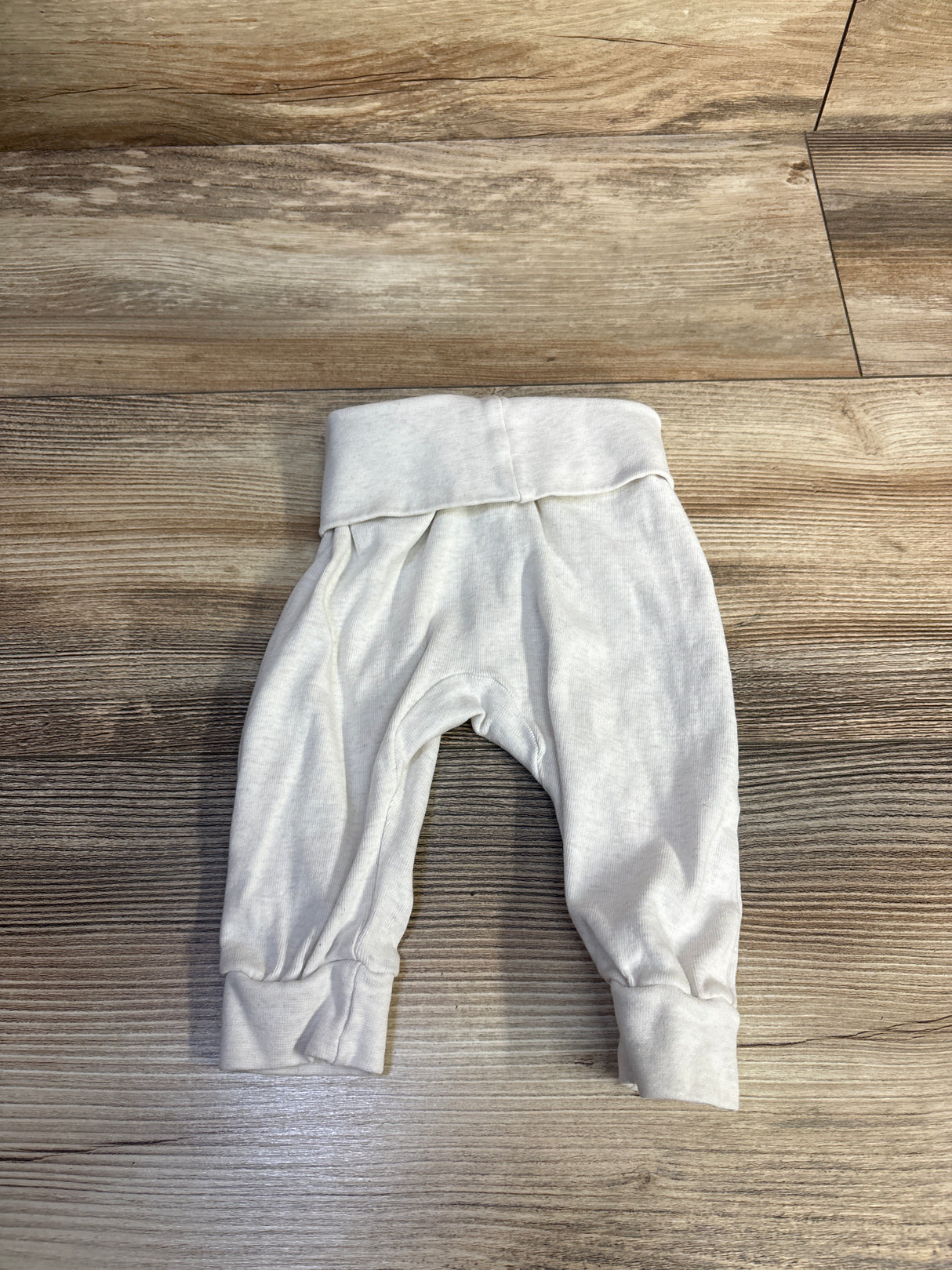 H&M Foldover-Waist Pants White sz 3m