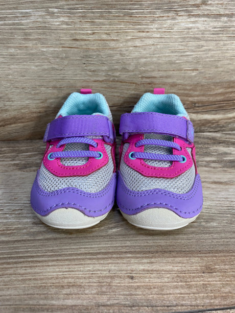 Stride Rite Soft Motion Rhett Sneakers Purple sz 4c - Me n Mommy To Be