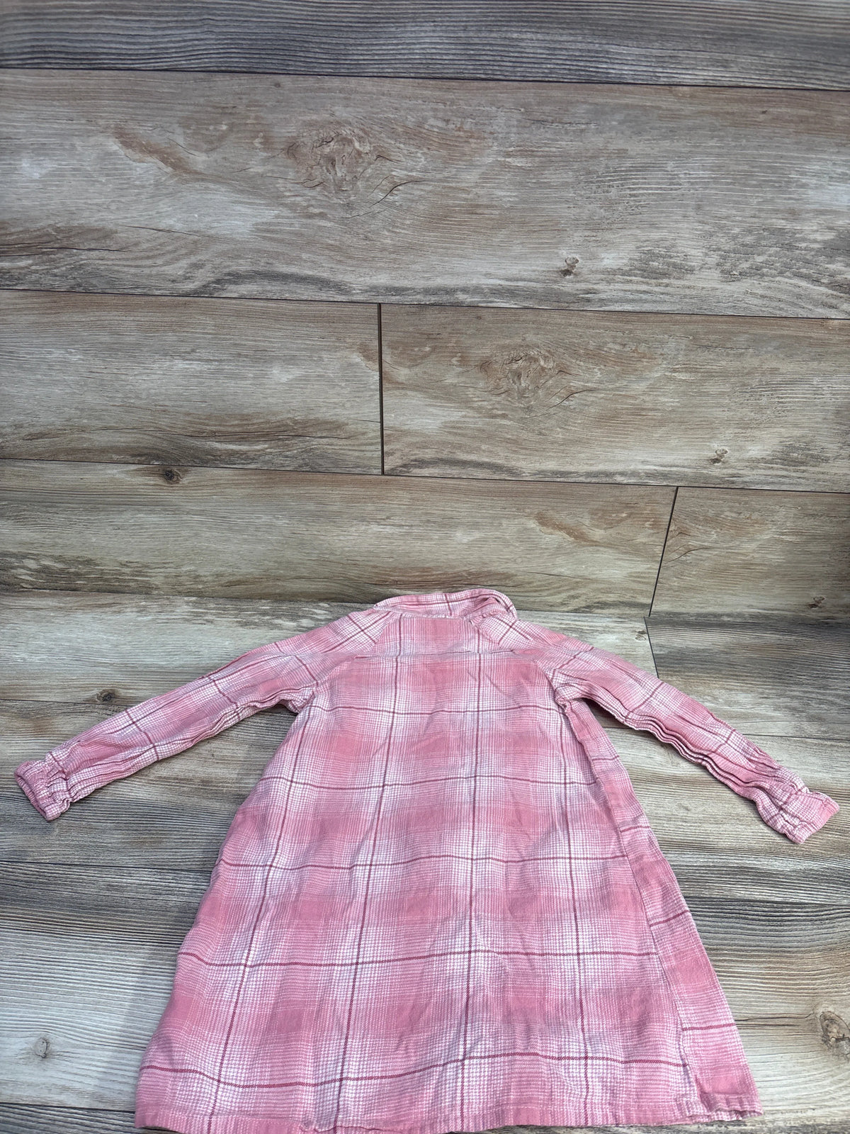 Old Navy Flannel Shirt Dress Pink sz 5T