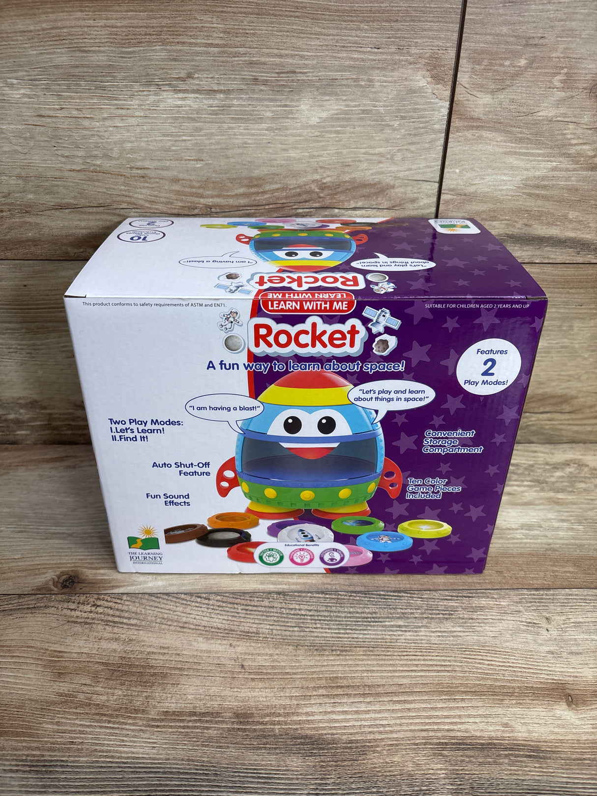 NEW The Learning Journey: Learn with Me – Rocket – Learn About Space