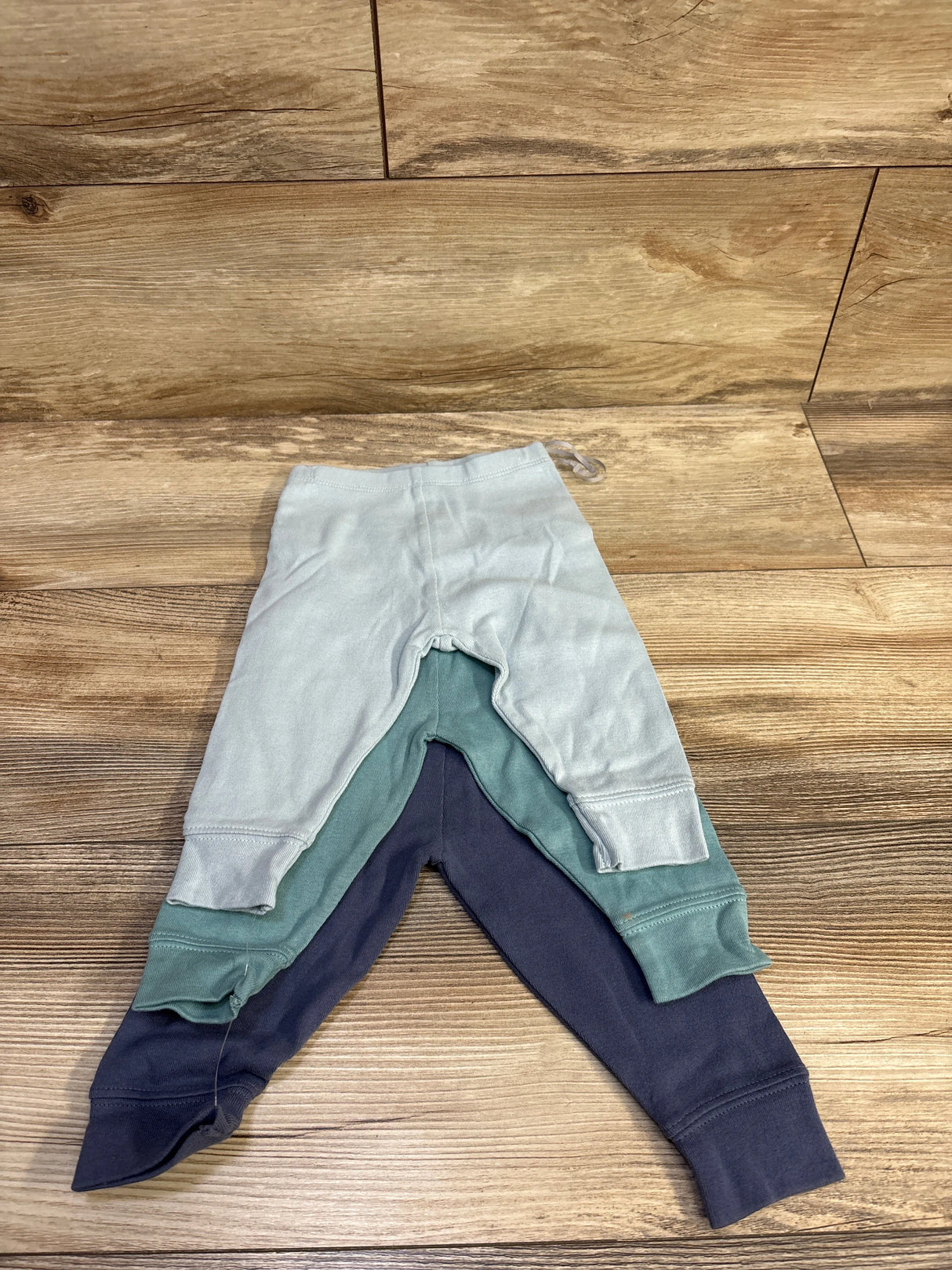 NEW Cloud Island 3pk Pull On Pants Green/Blue sz 3-6m