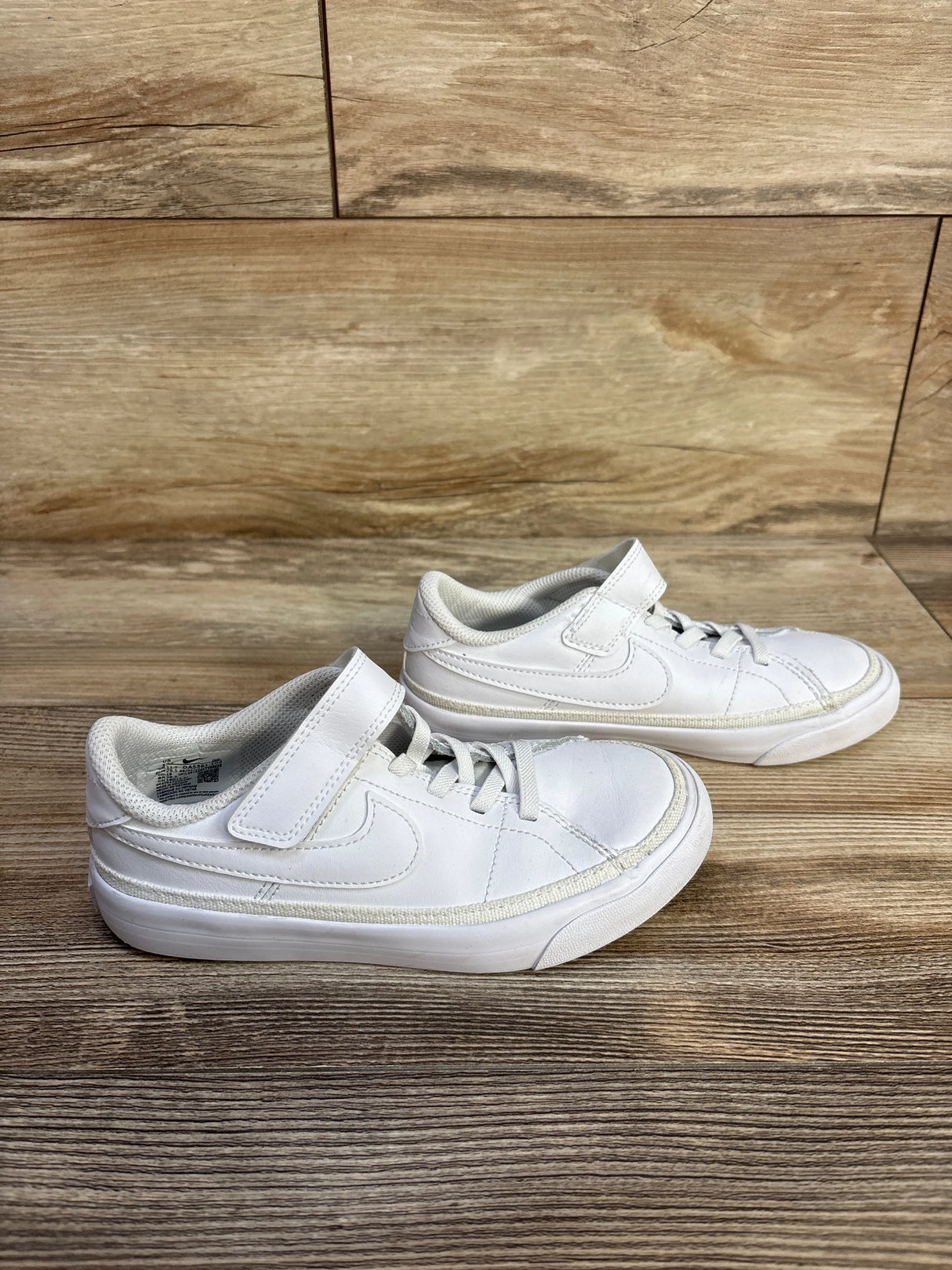 Nike Court Legacy PS 'Triple White' Sneakers sz 12c