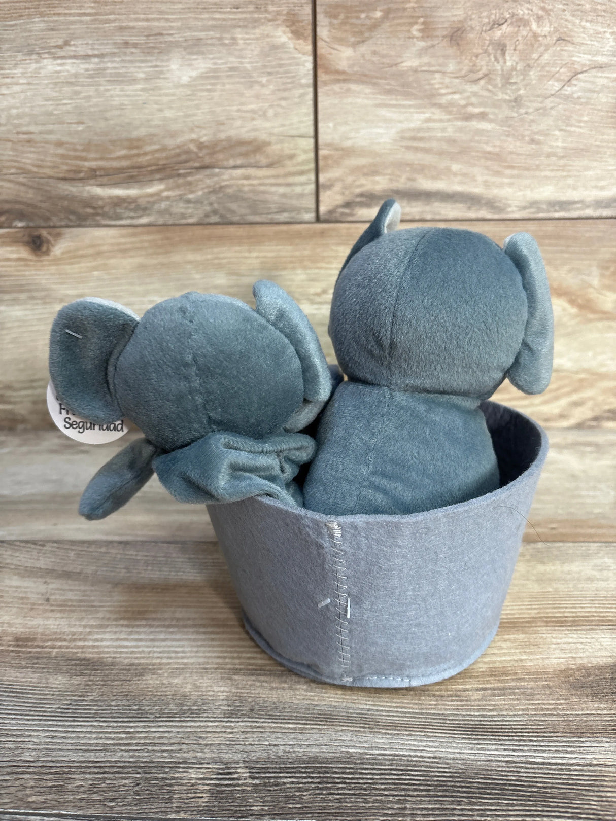 NEW Sammy & Lou 3pc Elephant Gift Set Basket