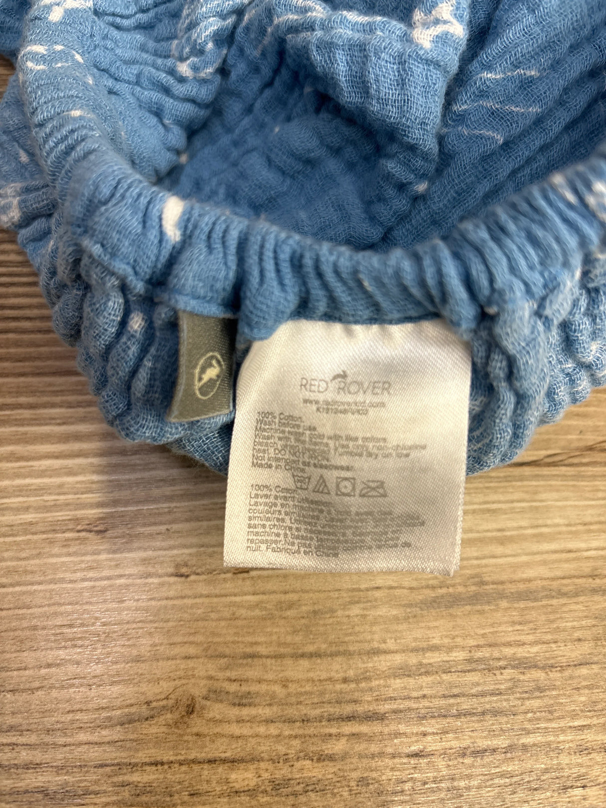 Red Rover Muslin Changing Pad Cover Space Print