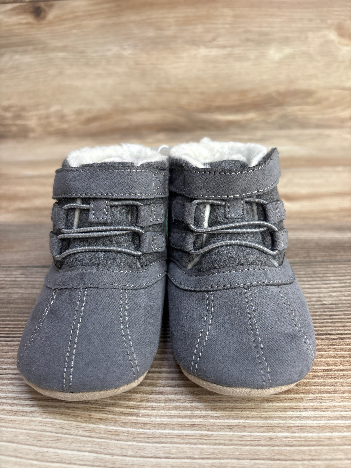 NEW Surprize by Stride Rite Crispin Boots Grey sz 4/5c