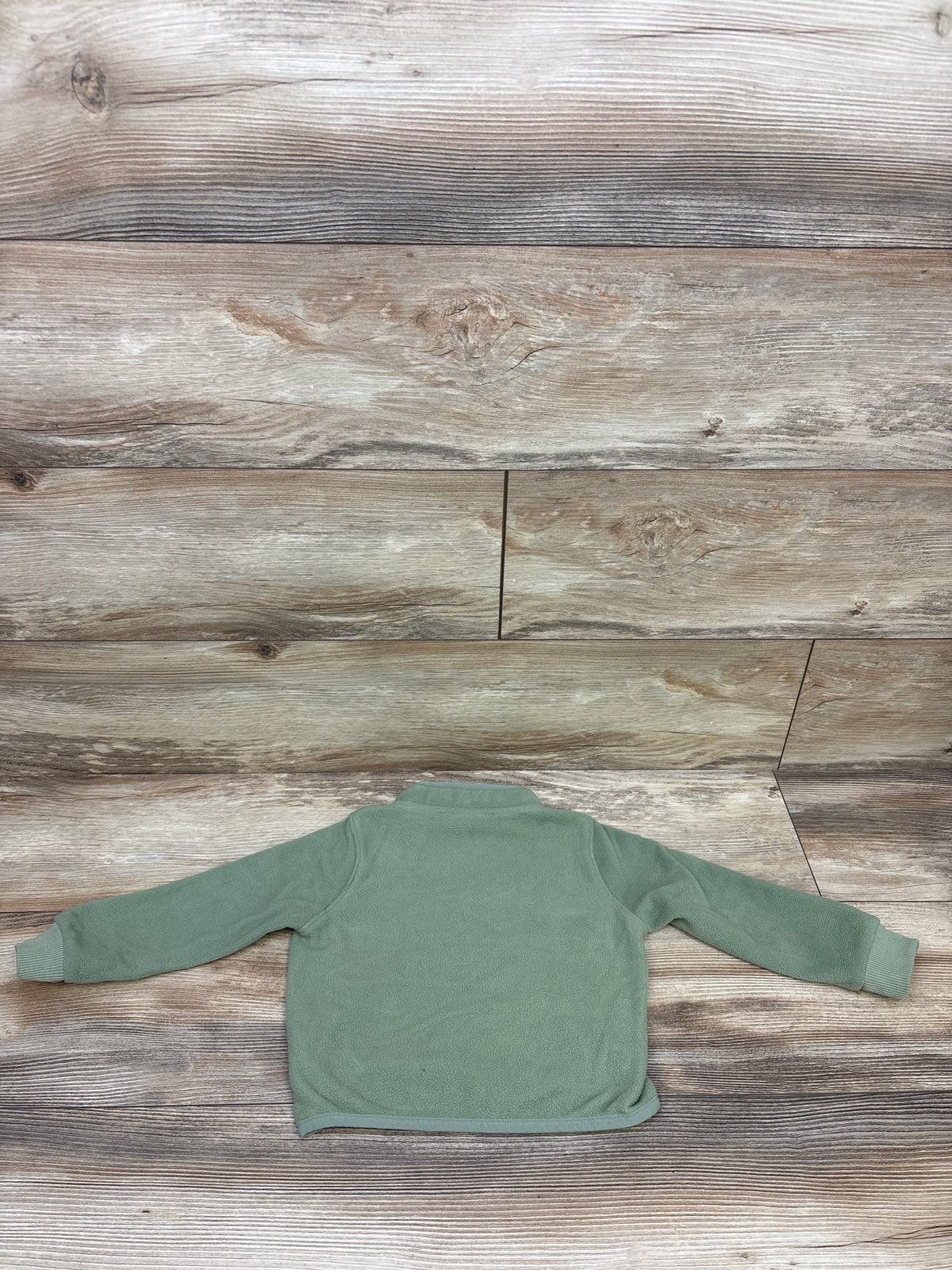 Nike Fleece Half-Zip Sweatshirt Green sz 24m