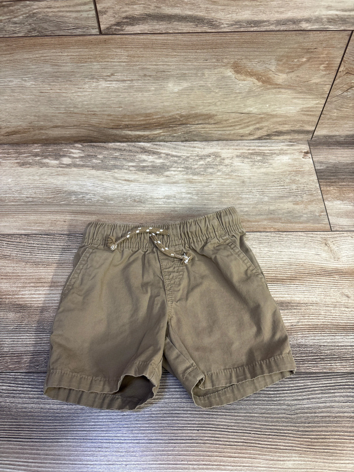 Cat & Jack Drawstring Shorts Tan sz 12m