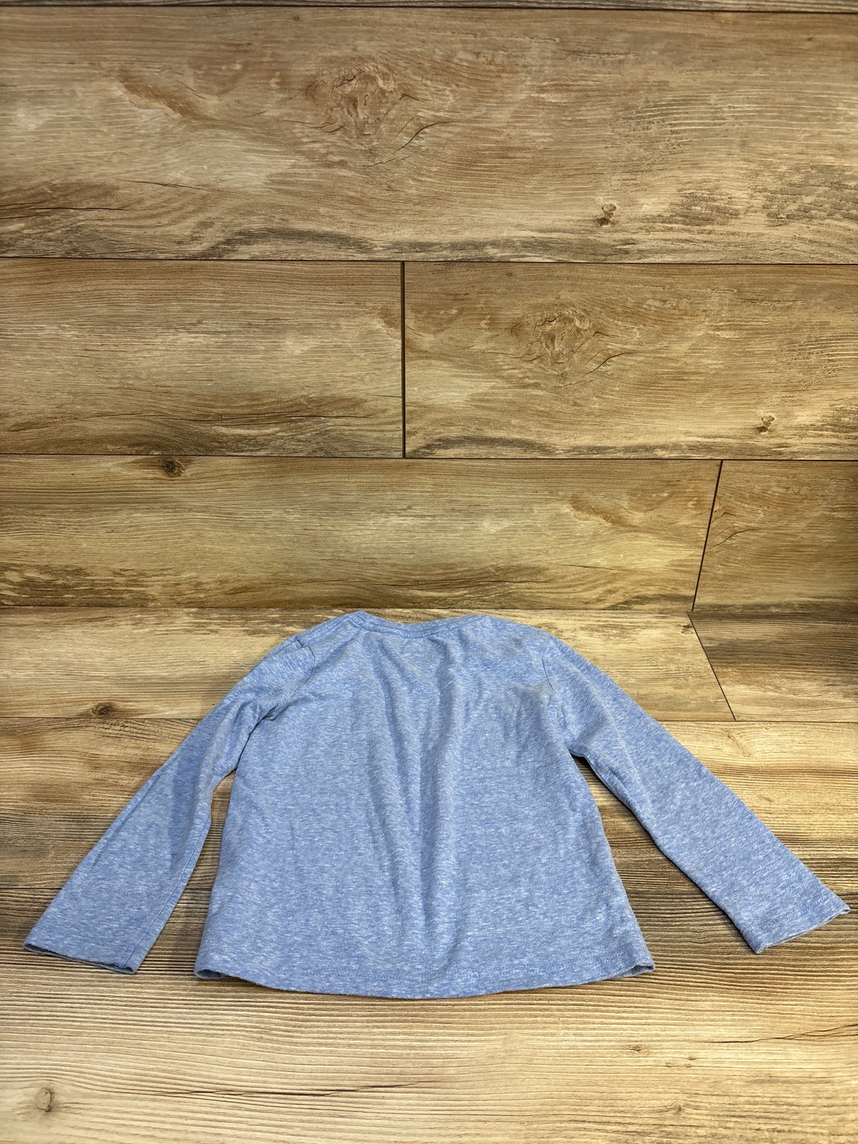 Cat & Jack Long Sleeve Pocket Shirt Blue sz 5T