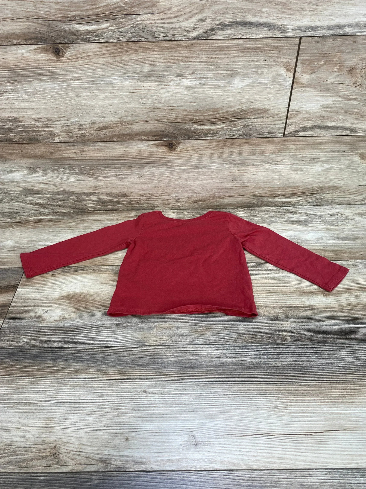 Children's Place Tis The Season Shirt Red sz 18-24m - Me n Mommy To Be