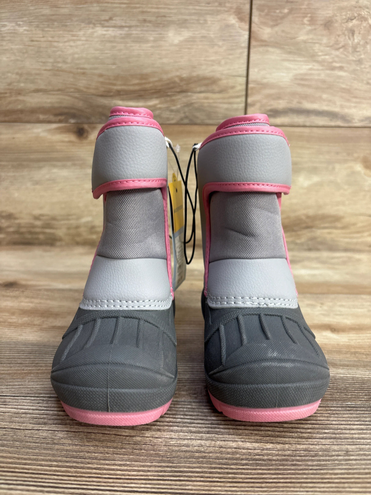 NEW Cat & Jack Lenny Winter Snow Boots Grey sz 6c