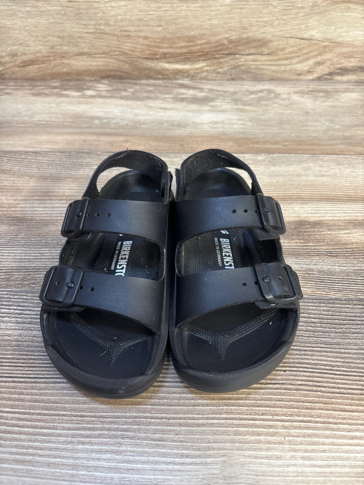 Birkenstock Mogami Birko-Flor Sandals Black sz 12c