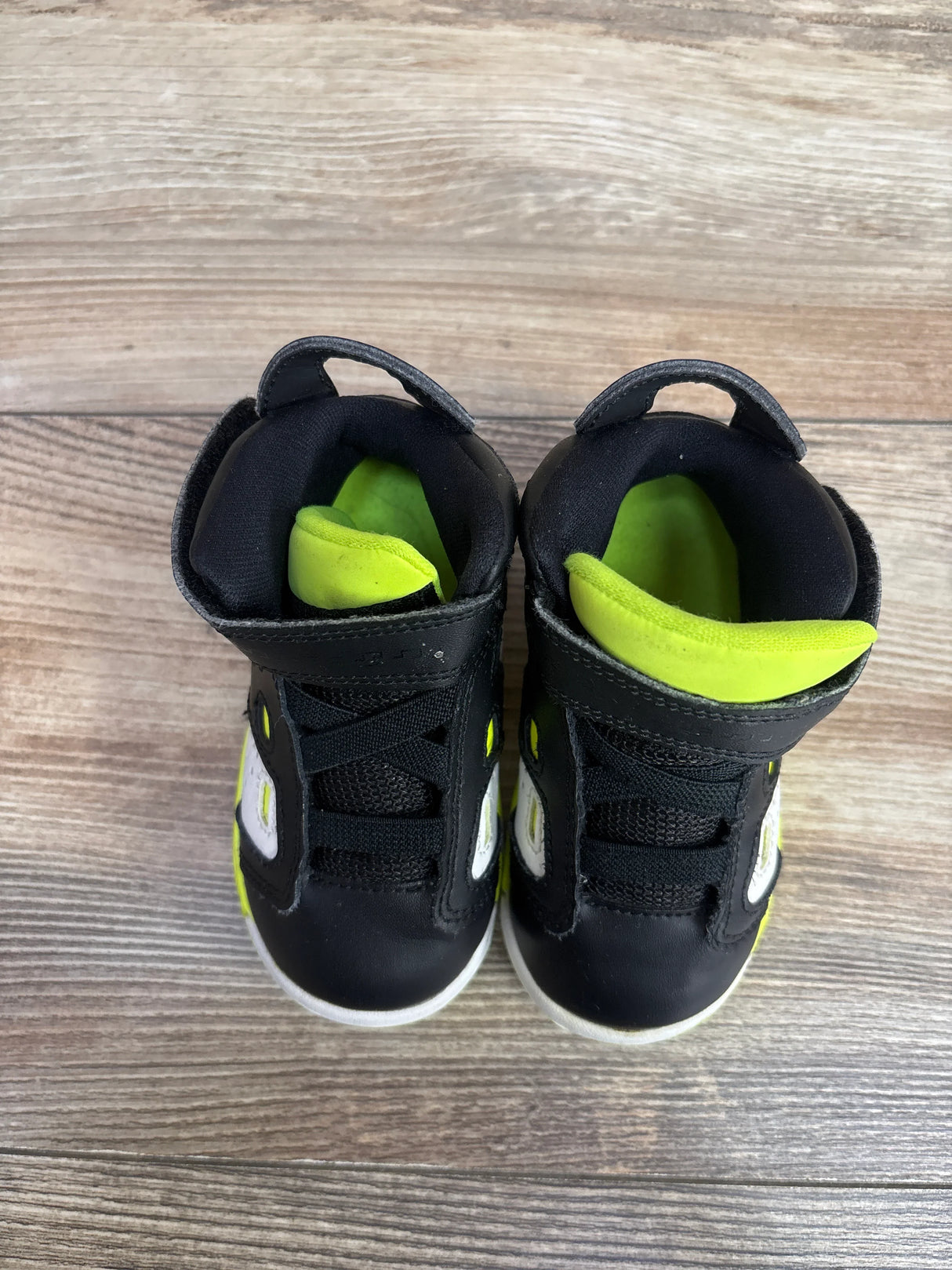 Air Jordan 6-17-23 GS 'Black Volt' Sneakers Black sz 5c