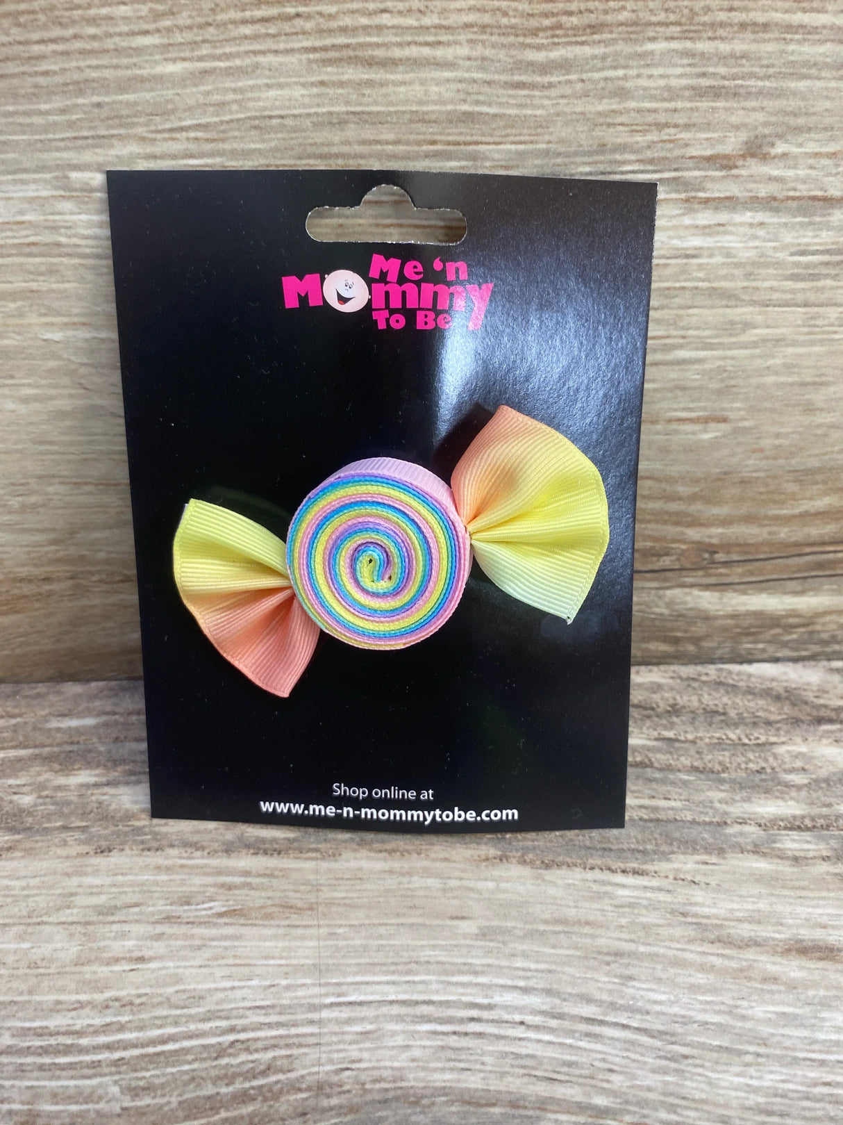 NEW Candy Hair Bow, Yellow