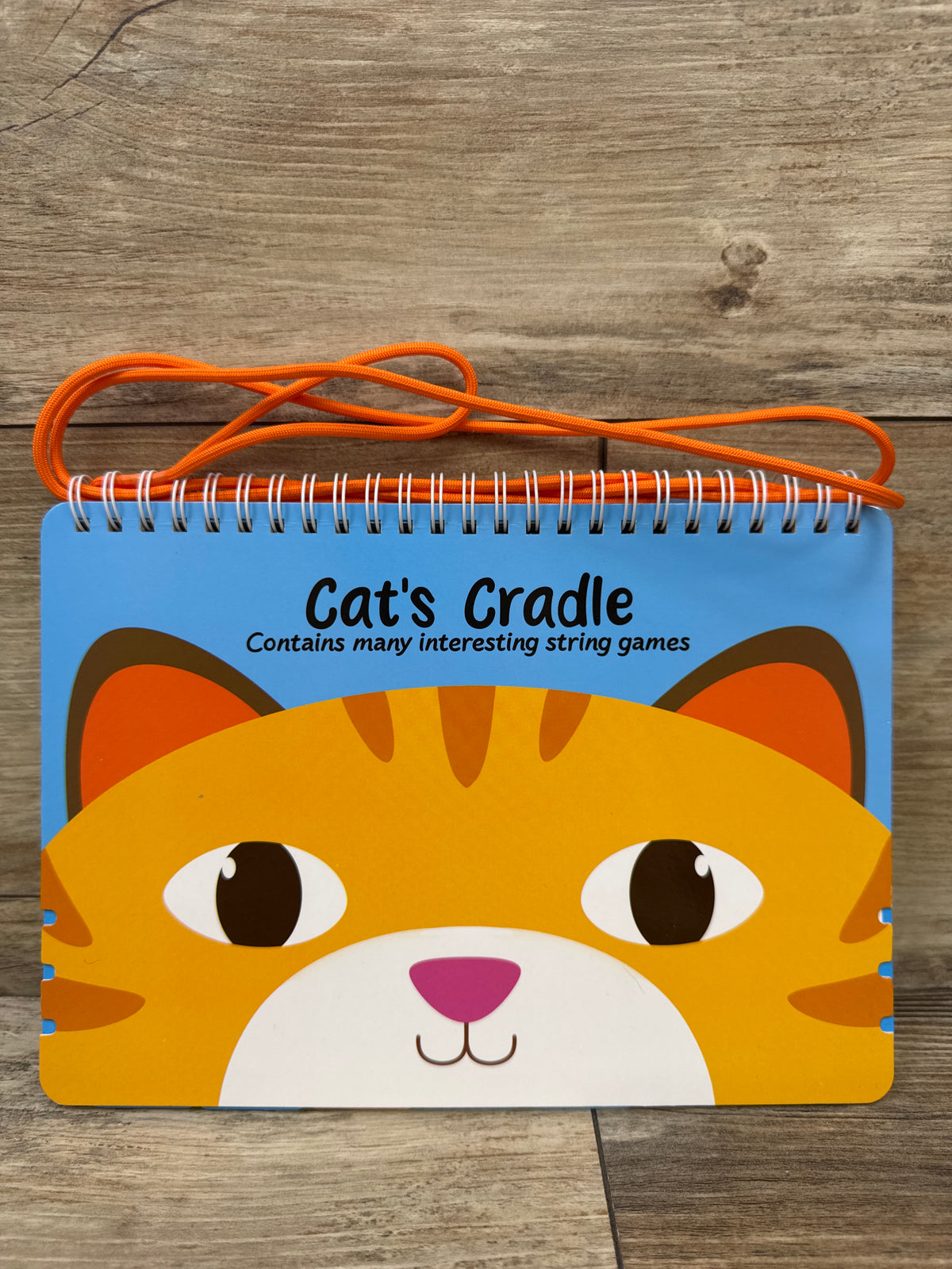 Cat's Cradle : Interesting String Games Spiral Bound Activity Book